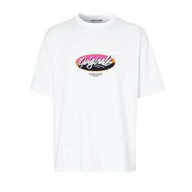 Jack & Jones Jortampa Tee Ss Crew Neck 1 FST LN Parlak Beyaz Erkek T-shirt