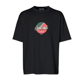 Jack & Jones Jortampa Tee Ss Crew Neck 1 FST Siyah Erkek T-shirt