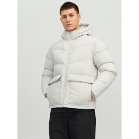 Jack & Jones Jorvesterbro 12238849-Moonbeam - Bej Erkek Mont