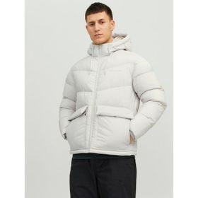 Jack & Jones Jorvesterbro 12238849-Moonbeam - Bej Erkek Mont