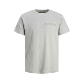 Jack & Jones Jprblablake Ss Tee Crew Neck Gri Erkek T-shirt