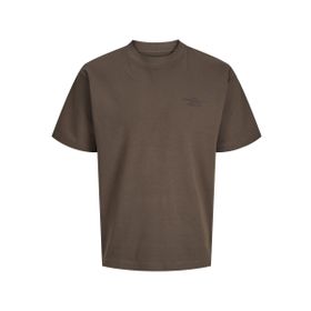 Jack & Jones Jprblachad Branding SS Siyah Bisiklet Yaka Erkek T-shirt