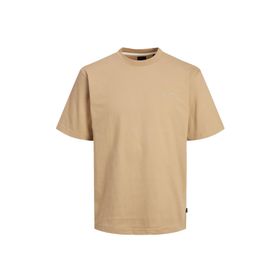Jack & Jones Jprblafelix SS Tee Koyu Bej Erkek T-shirt