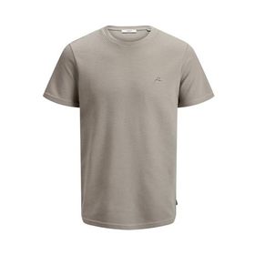 Jack & Jones Jprblafranco Ss Tee Crew Neck LN Kahverengi Erkek T-shirt