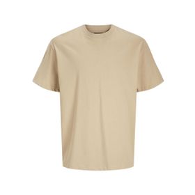 Jack & Jones Jprblaharvey Tee Ss Crew Neck Zcph Traverten Erkek T-shirt