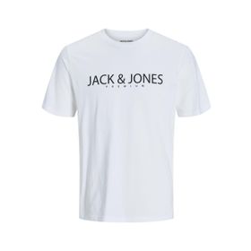 Jack & Jones Jprblajack Ss Tee Crew Neck FST Parlak Beyaz Erkek T-shirt