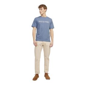 Jack & Jones Jprblajack Ss Tee Crew Neck FST Troposphere Erkek T-shirt