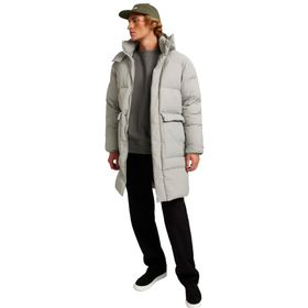 Jack & Jones JPRBLAJEFFERSON LONG PUFFER Gri Erkek Mont