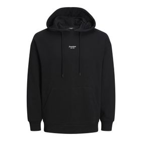 Jack & Jones JPRBLAKAM Branding Sweat Hood Black Erkek Sweatshirt