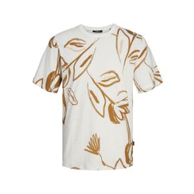 Jack & Jones Jprblapalma AOP Ss Tee Crew Neck Sn Sudan Kahverengi Erkek T-shirt