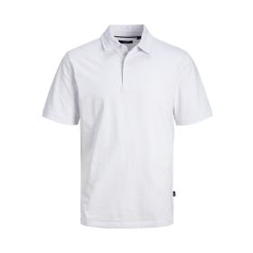 Jack & Jones Jprblaspencer SS Beyaz Polo Erkek T-shirt