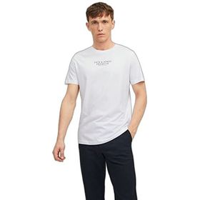Jack & Jones Jprbluarchie Ss Tee Crew Neck Noos Beyaz Erkek T-shirt