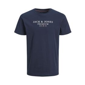 Jack & Jones Jprbluarchie Ss Tee Crew Neck Noos Lacivert Erkek T-shirt