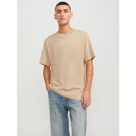 Jack & Jones Jprbluarchie Tee Crew Neck Noos Fields Of Rye Erkek T-shirt