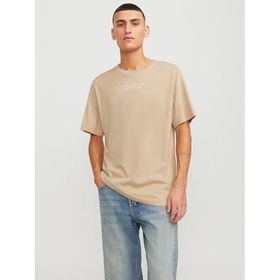 Jack & Jones Jprbluarchie Tee Crew Neck Noos Fields Of Rye Erkek T-shirt