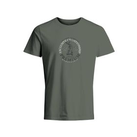 Jack & Jones Jprblubraxton Ss Tee Crew Neck FST Laurel Wreath Erkek T-shirt