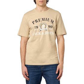 Jack & Jones Jprblucameron Ss Tee Crew Neck FST Çavdar Tarlaları Erkek T-shirt