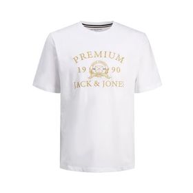Jack & Jones Jprbludave SS Tee SG Parlak Beyaz Erkek T-shirt