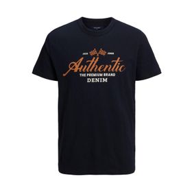 Jack & Jones Jprbluhenry Ss Tee Gece Gökyüzü Bisiklet Yaka Erkek T-shirt