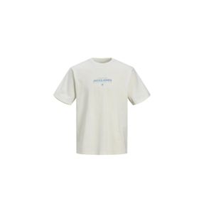 Jack & Jones Jprbluhuxi SS Tee Kirli Beyaz Erkek T-shirt