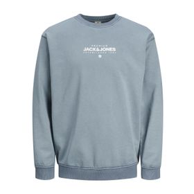 Jack & Jones Jprblulake Sweat Crew Neck Koyu Mavi Erkek Sweatshirt