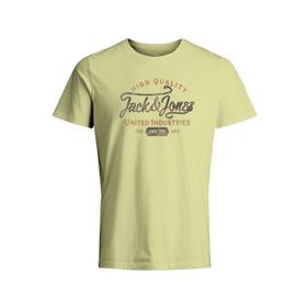 Jack & Jones Jprblulouie Ss Tee Crew Neck FST Soluk Misket Limonu Sarısı Erkek T-shirt