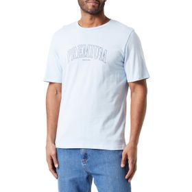 Jack & Jones Jprblumalik Ss Tee Crew Neck FST Skyway Erkek T-shirt