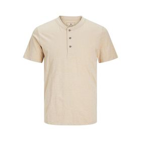 Jack & Jones Jprblunixs Henley Ss Tee SN Kum Erkek T-shirt