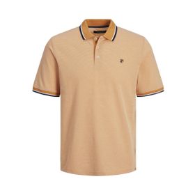 Jack & Jones Jprbluwin SS Noos Koyu Turuncu Polo Erkek T-shirt