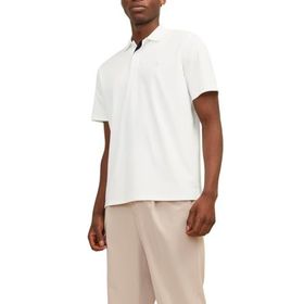 Jack & Jones Jprccrodney SS SN Kirli Beyaz Polo Erkek T-shirt