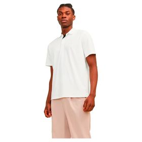 Jack & Jones Jprccrodney SS SN Kirli Beyaz Polo Erkek T-shirt