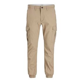 Jack & Jones JPST Marco Jjjoe Cuffed Cargo Koyu Bej Erkek Kargo Pantolon