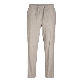 Jack & Jones Jpstace Jjbreeze Linen Blend Chino Kahve Erkek Pantolon