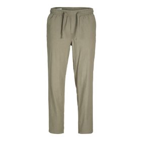 Jack & Jones Jpstace Jjbreeze Linen Blend Chino Koyu Yosun Yeşili Erkek Pantolon