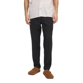 Jack & Jones Jpstace Jjbreeze Linen Blend Chino Siyah Erkek Pantolon