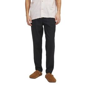 Jack & Jones Jpstace Jjbreeze Linen Blend Chino Siyah Erkek Pantolon