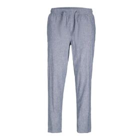 Jack & Jones Jpstace Jjbreeze Linen Blend Chino Soluk Mavi Erkek Pantolon