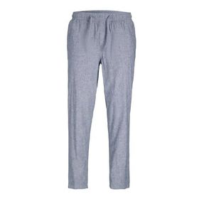 Jack & Jones Jpstace Jjbreeze Linen Blend Chino Soluk Mavi Erkek Pantolon