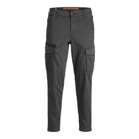 Jack & Jones Jpstace Jjdex Tapered AKM Noos Koyu Gri Erkek Kargo Pantolon