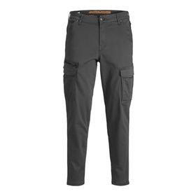 Jack & Jones Jpstace Jjdex Tapered AKM Noos Koyu Gri Erkek Kargo Pantolon