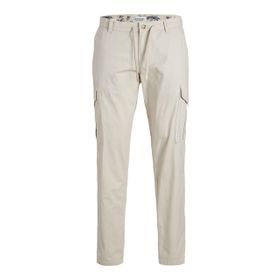 Jack & Jones Jpstace Jjsummer Cargo Kırık Beyaz Erkek Kargo Pantolon