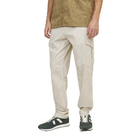 Jack & Jones Jpstace Jjsummer Cargo Kırık Beyaz Erkek Kargo Pantolon