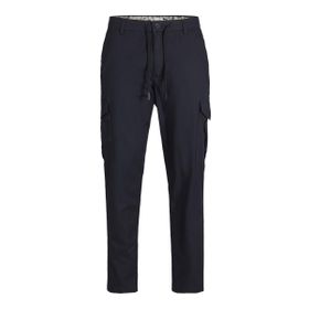 Jack & Jones Jpstace Jjsummer Cargo Koyu Lacivert Erkek Kargo Pantolon