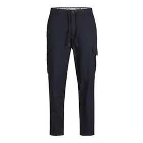 Jack & Jones Jpstace Jjsummer Cargo Koyu Lacivert Erkek Kargo Pantolon