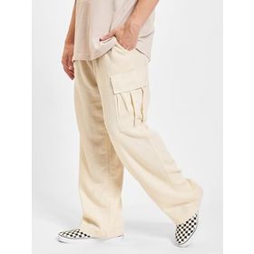 Jack & Jones Jpstbill Jjnate Linen Blend Cargo Jog SN Bej Erkek Kargo Pantolon