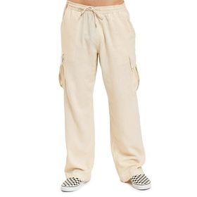 Jack & Jones Jpstbill Jjnate Linen Blend Cargo Jog SN Bej Erkek Kargo Pantolon