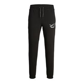Jack & Jones Jpstgordon Jjblack Sweat Pants IM Siyah Erkek Pantolon