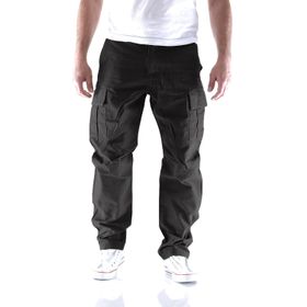 Jack & Jones Jpstkane Jjbarkley Cargo Pant Noos Siyah Erkek Kargo Pantolon