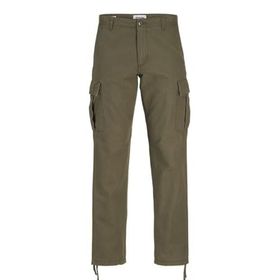 Jack & Jones Jpstkane Jjbarkley Relaxed Fit Zeytin Gecesi Erkek Kargo Pantolon
