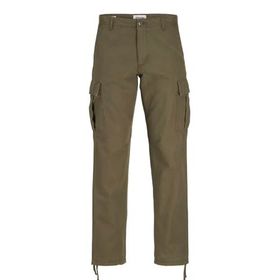 Jack & Jones Jpstkane Jjbarkley Relaxed Fit Zeytin Gecesi Erkek Kargo Pantolon